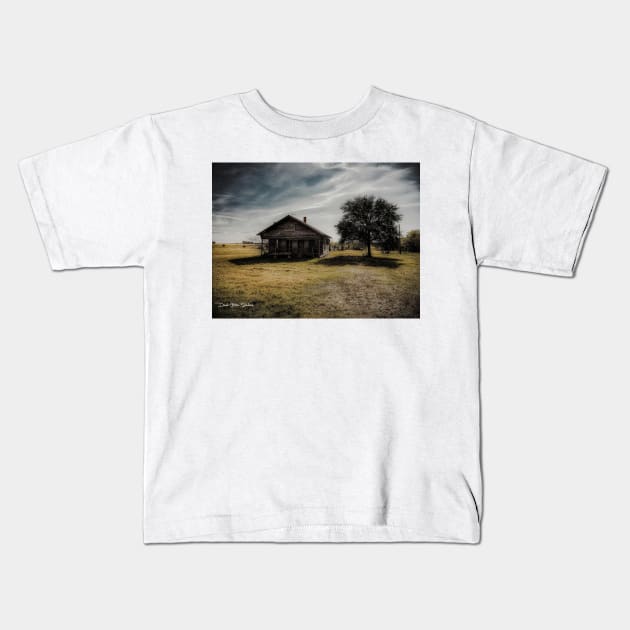 Country Cabin Kids T-Shirt by davidbstudios